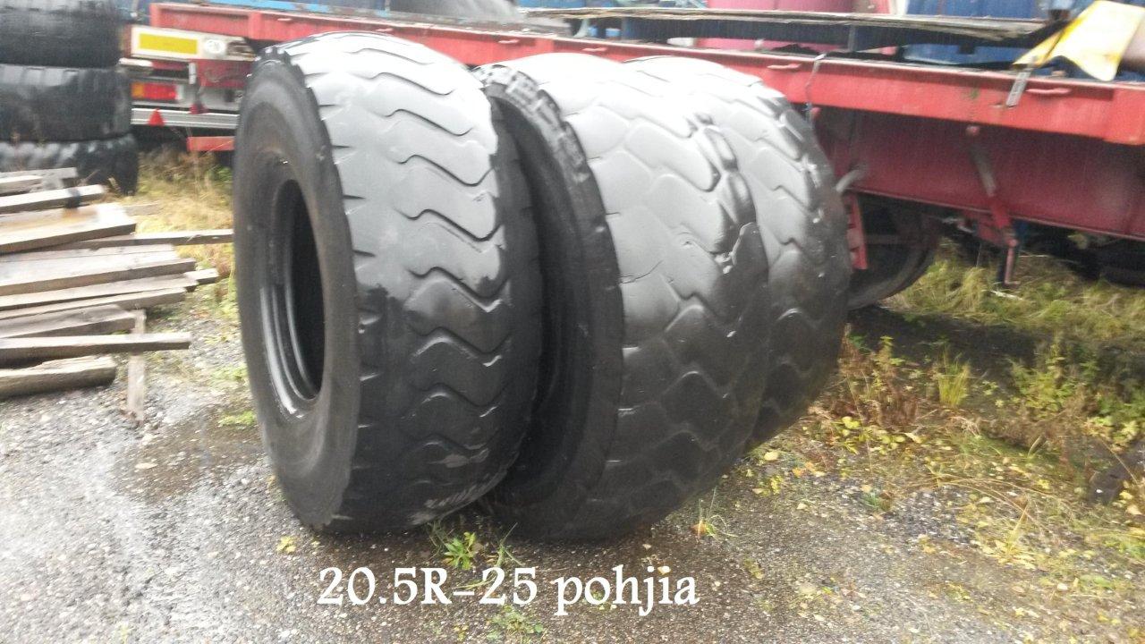 20.5"-25 R rengaspohjat