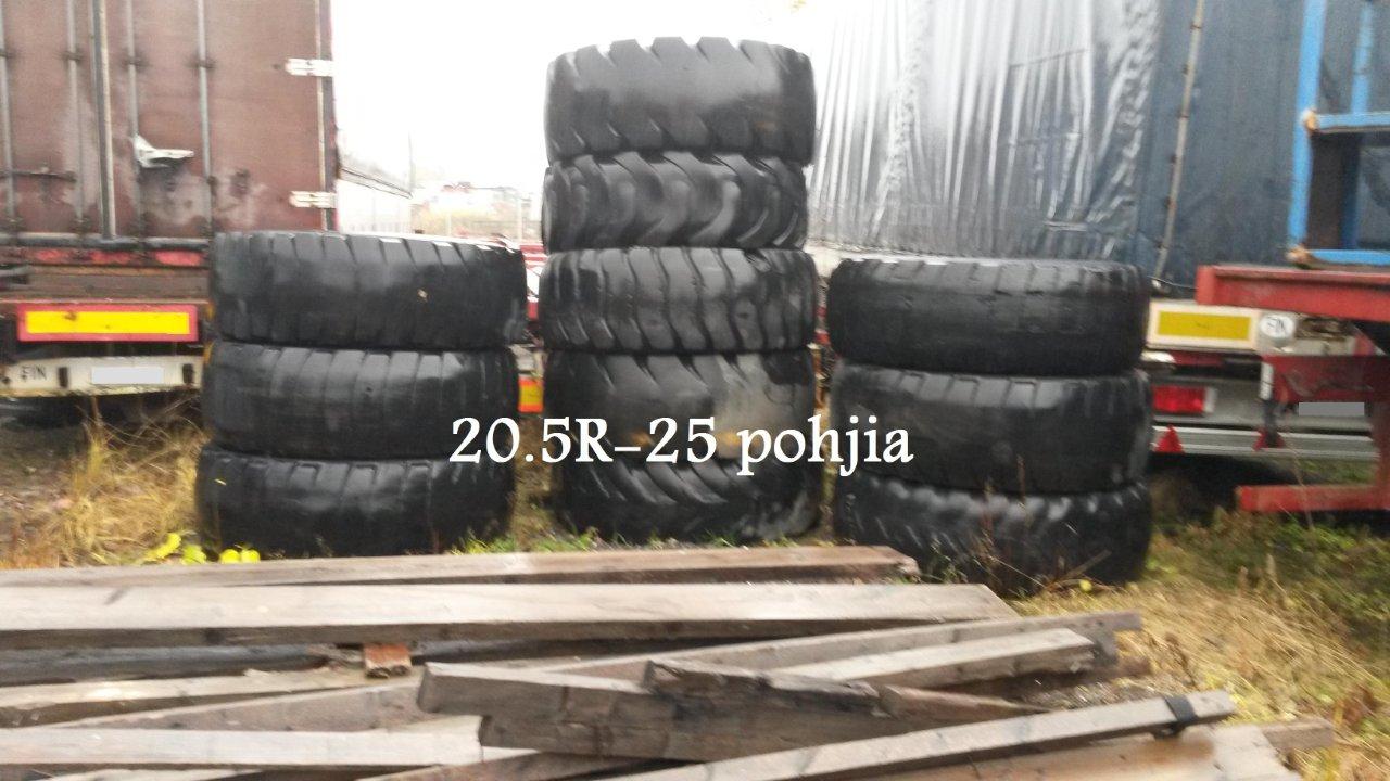20.5"-25 R rengaspohjia