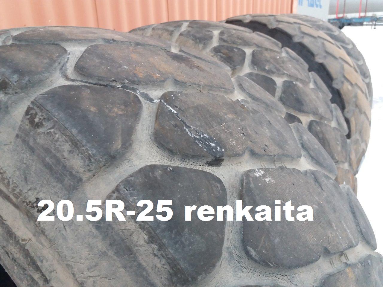 20.5"-25 R rengaspohjat